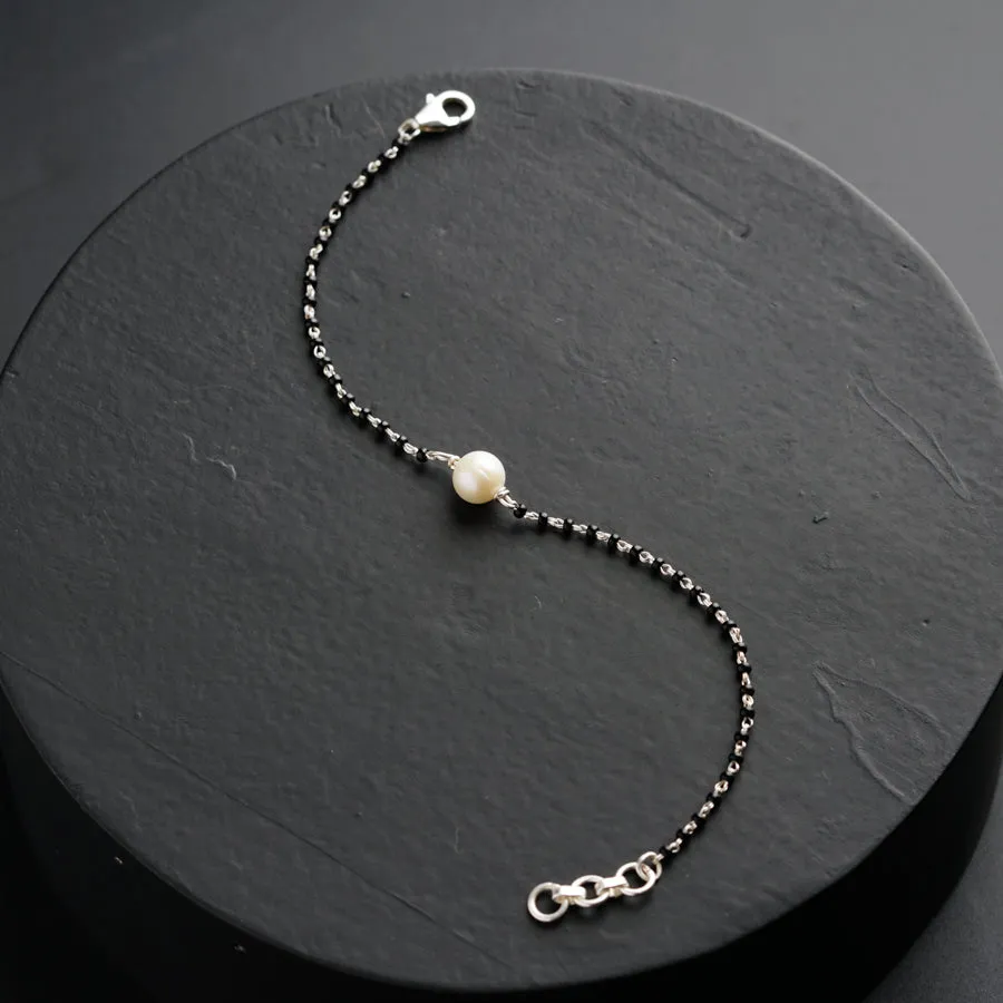 Silver Mangalsutra Bracelet
