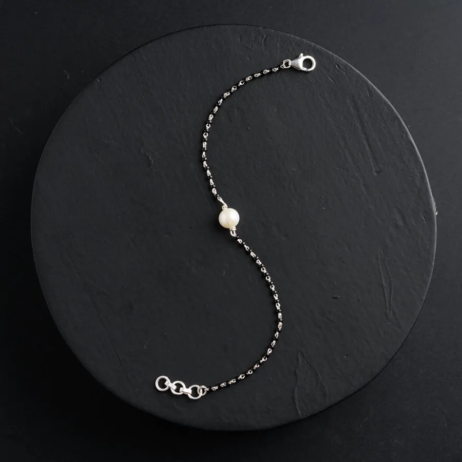 Silver Mangalsutra Bracelet