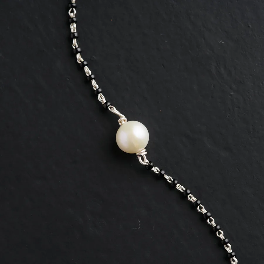 Silver Mangalsutra Bracelet