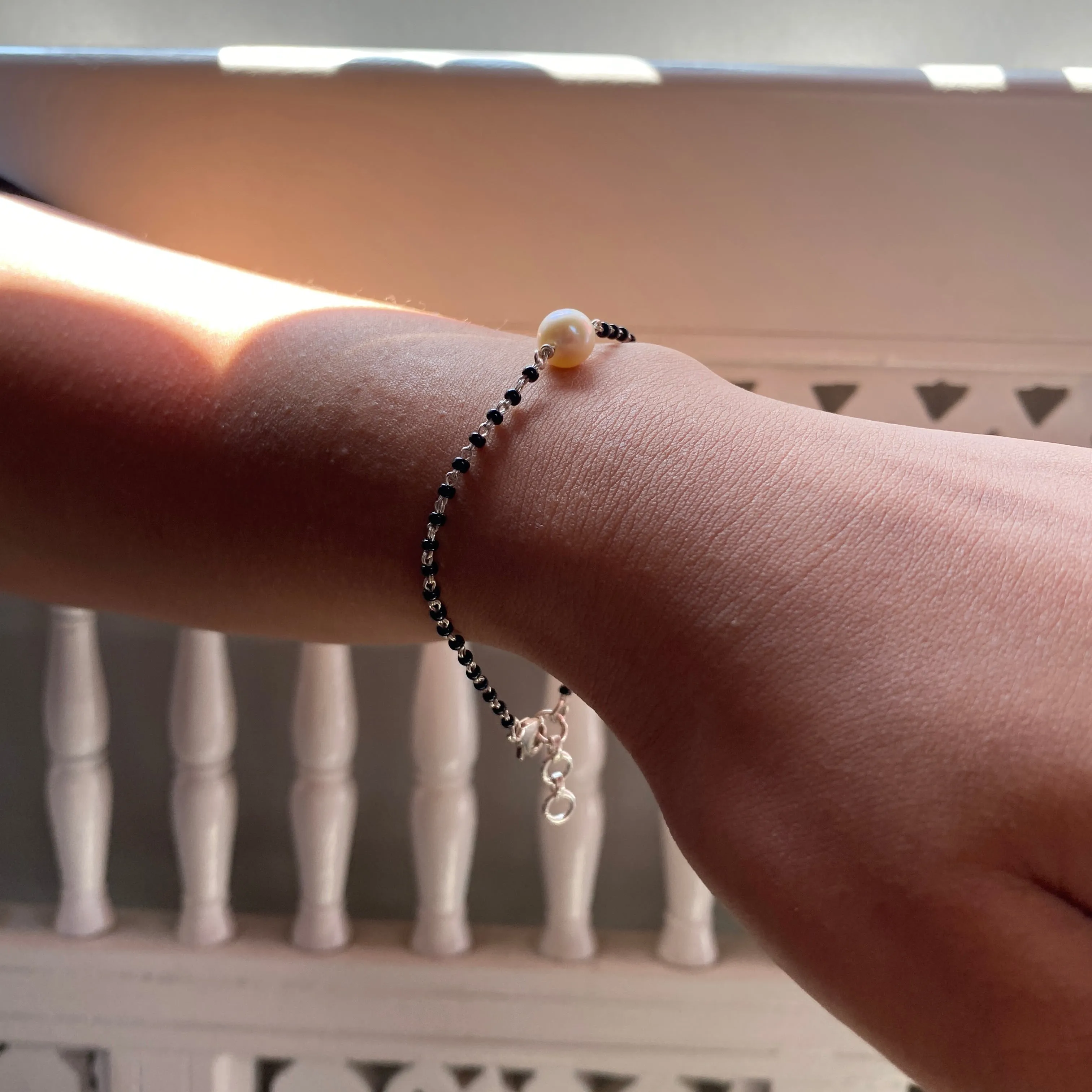 Silver Mangalsutra Bracelet