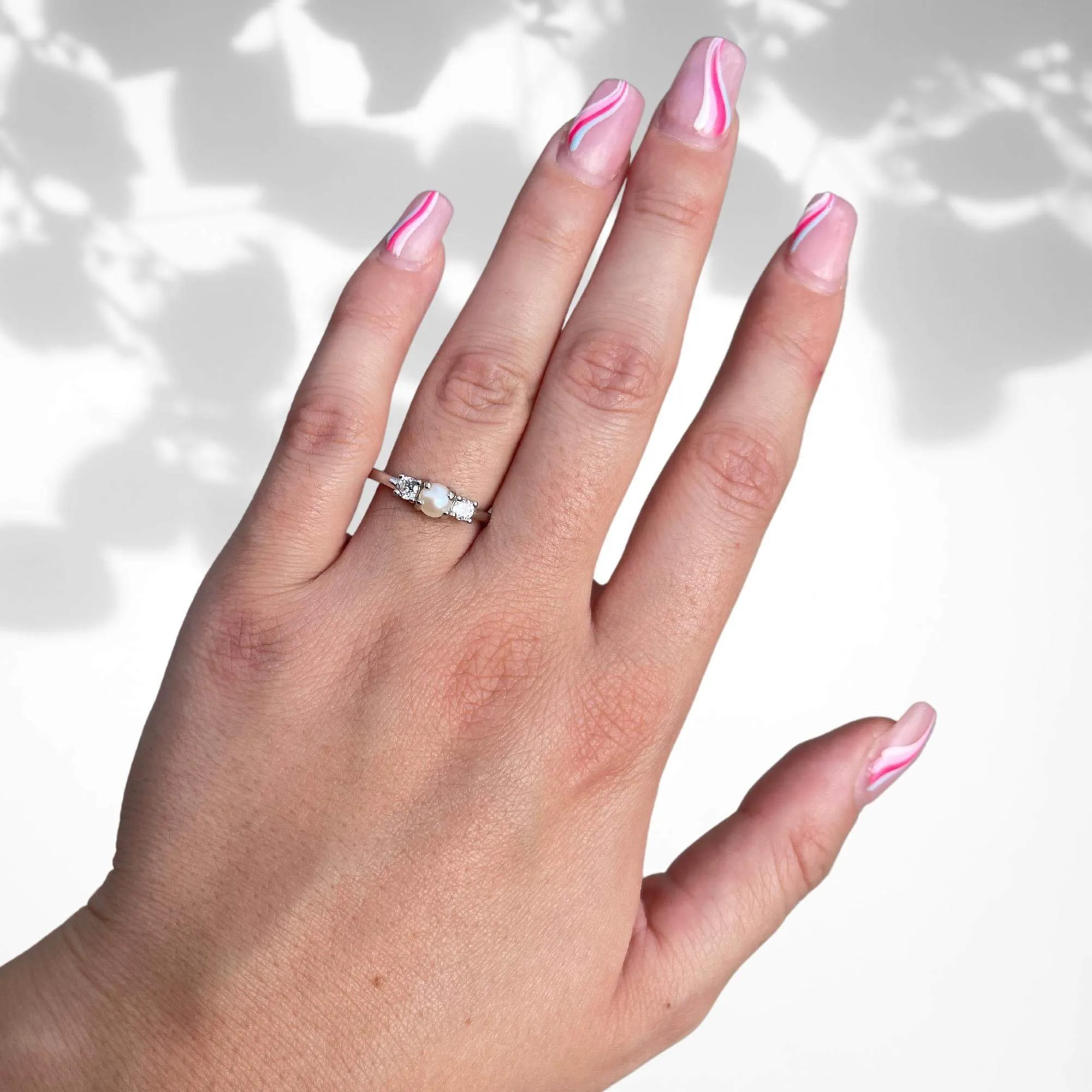 Silver Ring "Cherished"