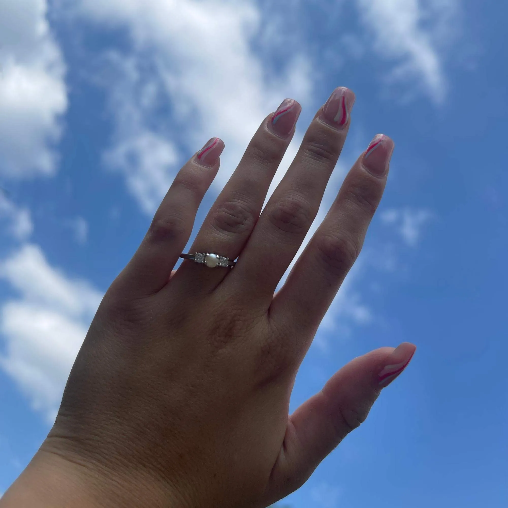 Silver Ring "Cherished"