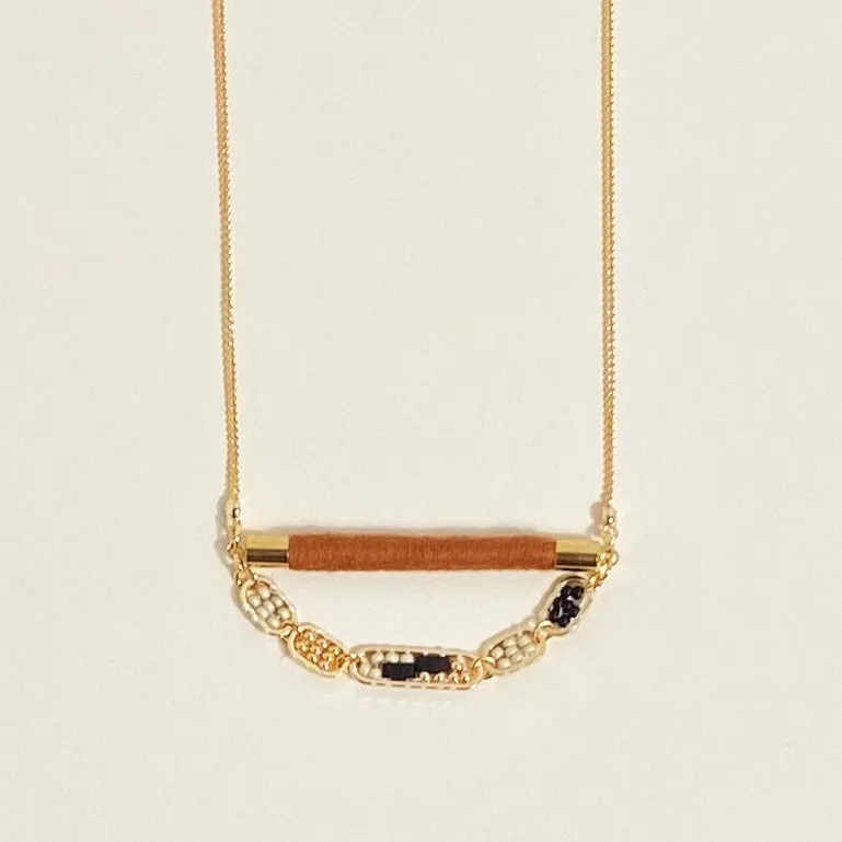 Simpatico Necklace in Neutral Tones