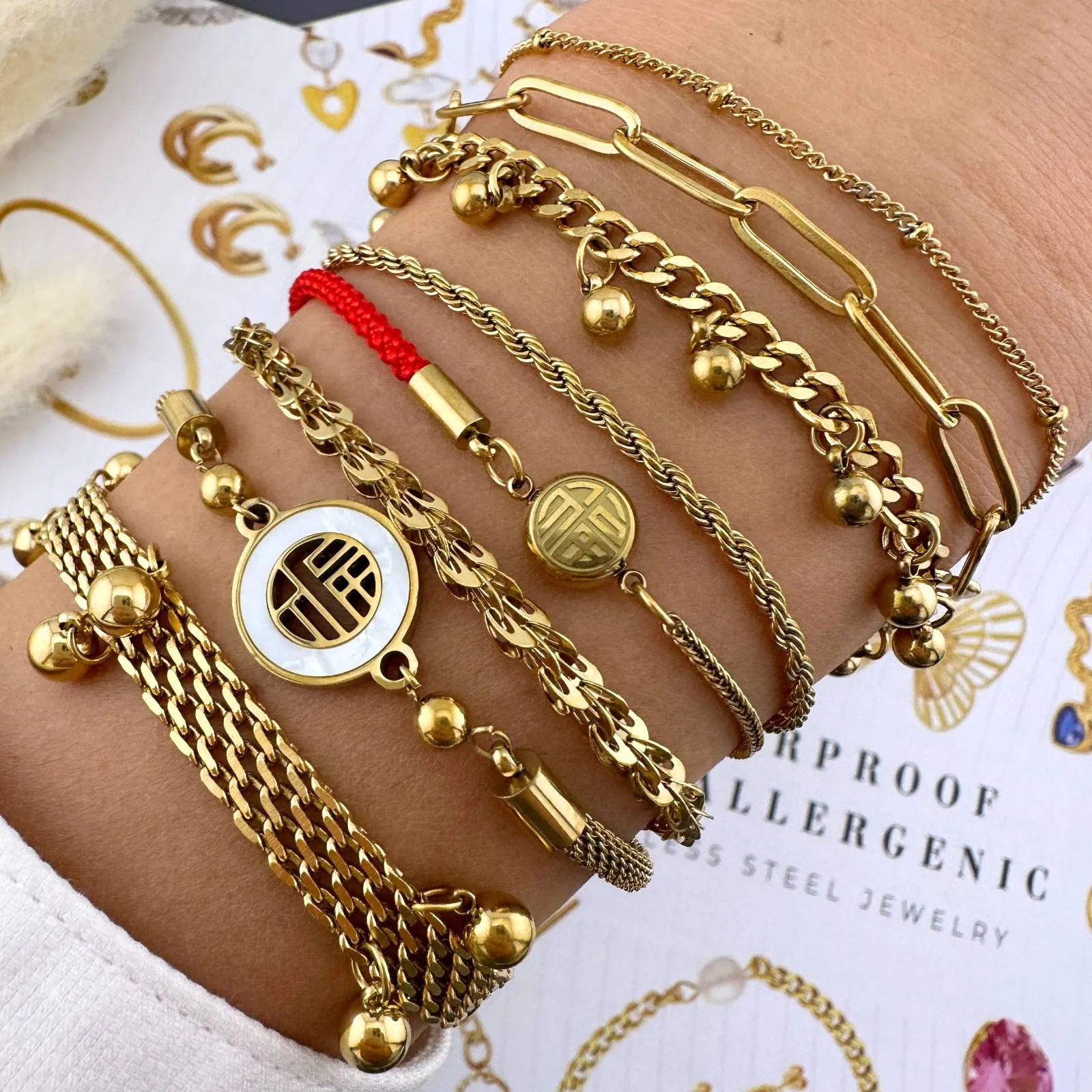 Sleek Cable Chain Bracelet – 18K Gold