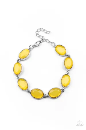 Smooth Move Yellow Paparazzi Bracelet