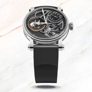 Speake-Marin Openworked Dual Time Titanium 38mm (Special Order)