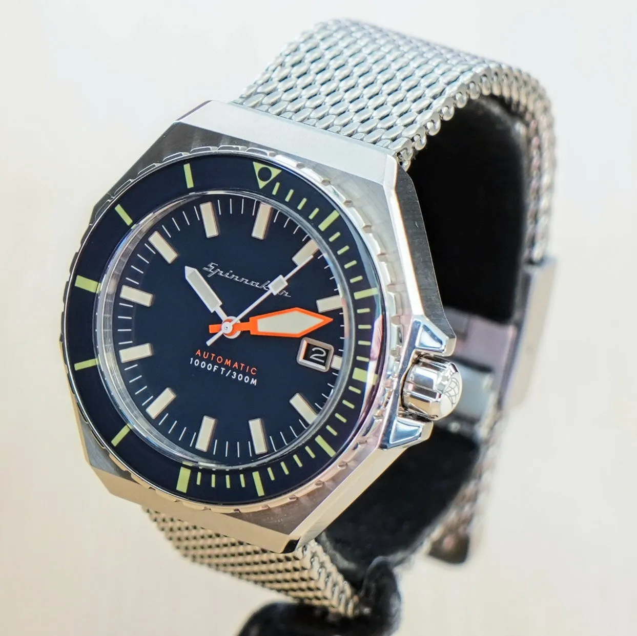 SPINNAKER Dumas Automatic Watch SP-5081 300M Diver Wristwatch - ALL Original Box & Papers