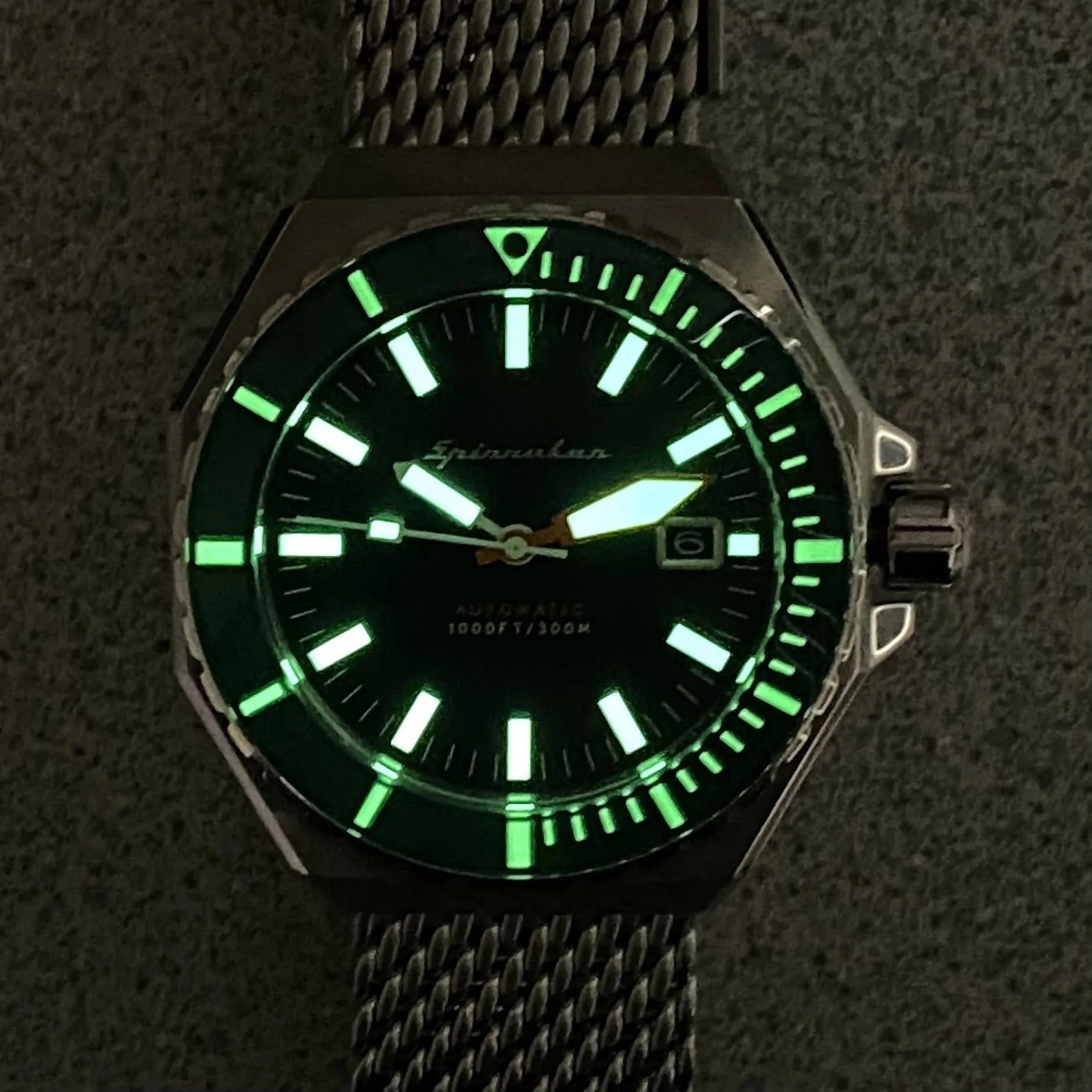 SPINNAKER Dumas Automatic Watch SP-5081 300M Diver Wristwatch - ALL Original Box & Papers
