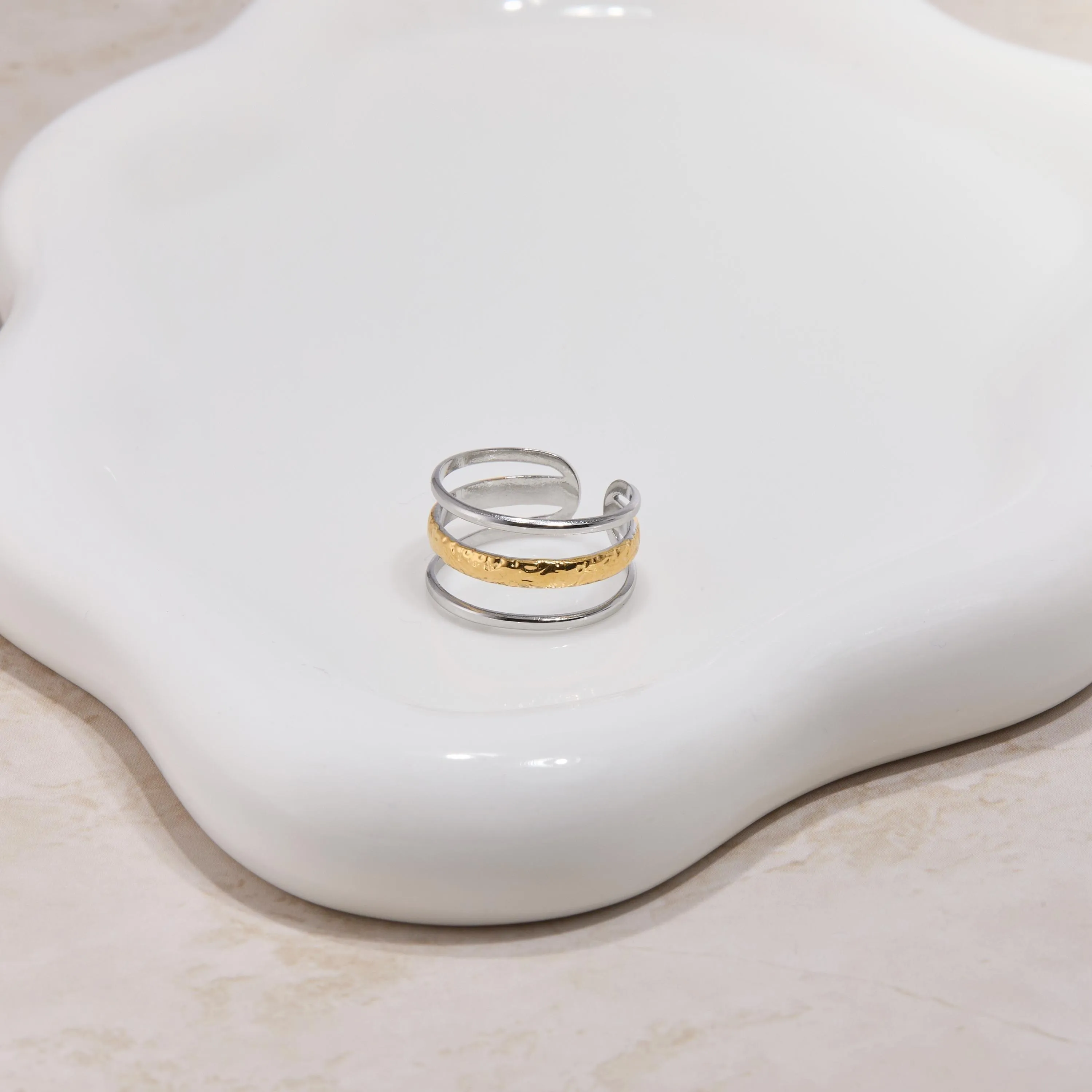 Stackable Dual Color Ring