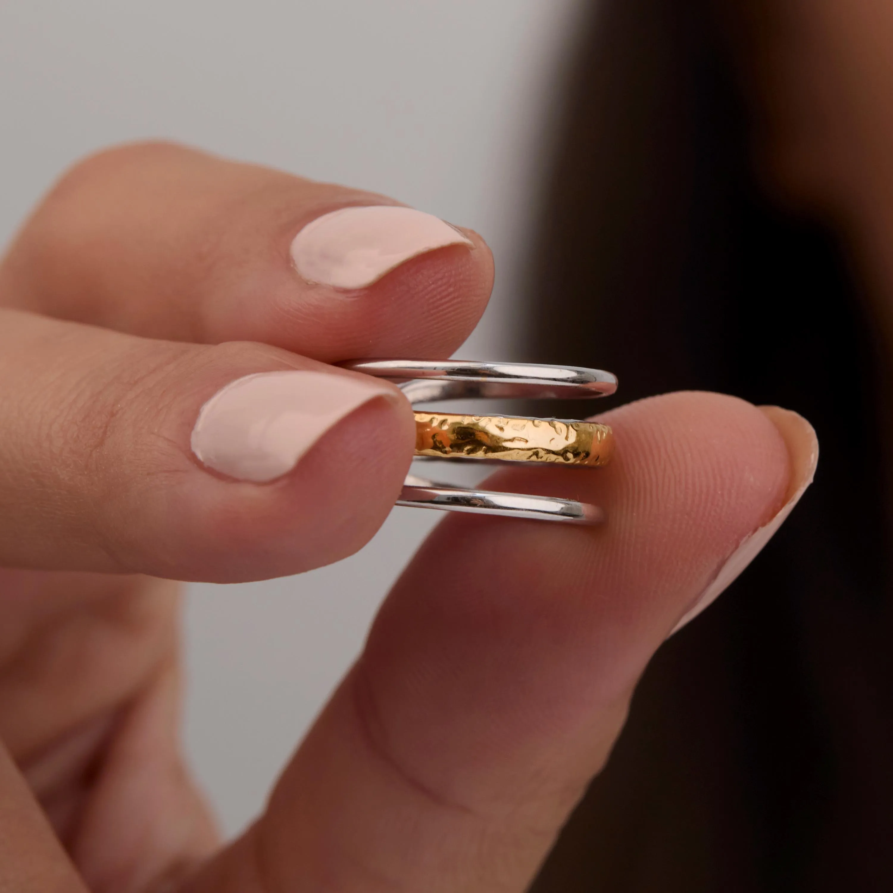 Stackable Dual Color Ring