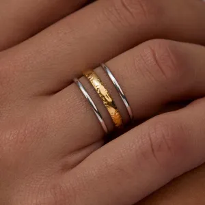Stackable Dual Color Ring