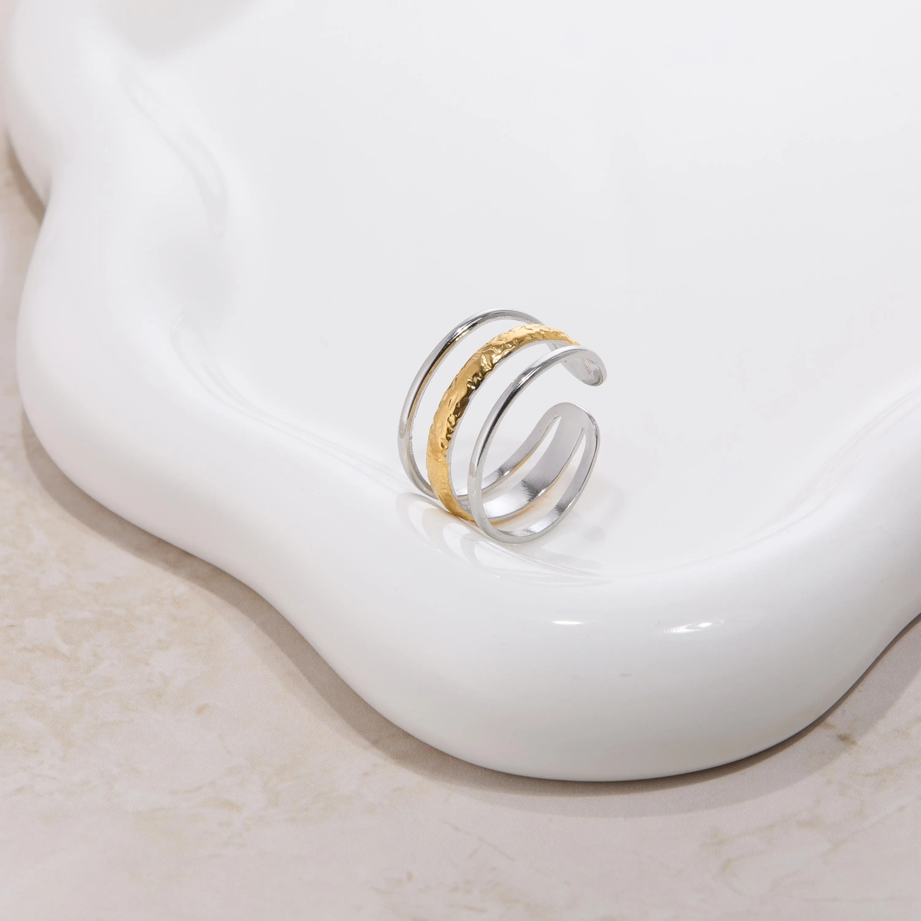 Stackable Dual Color Ring