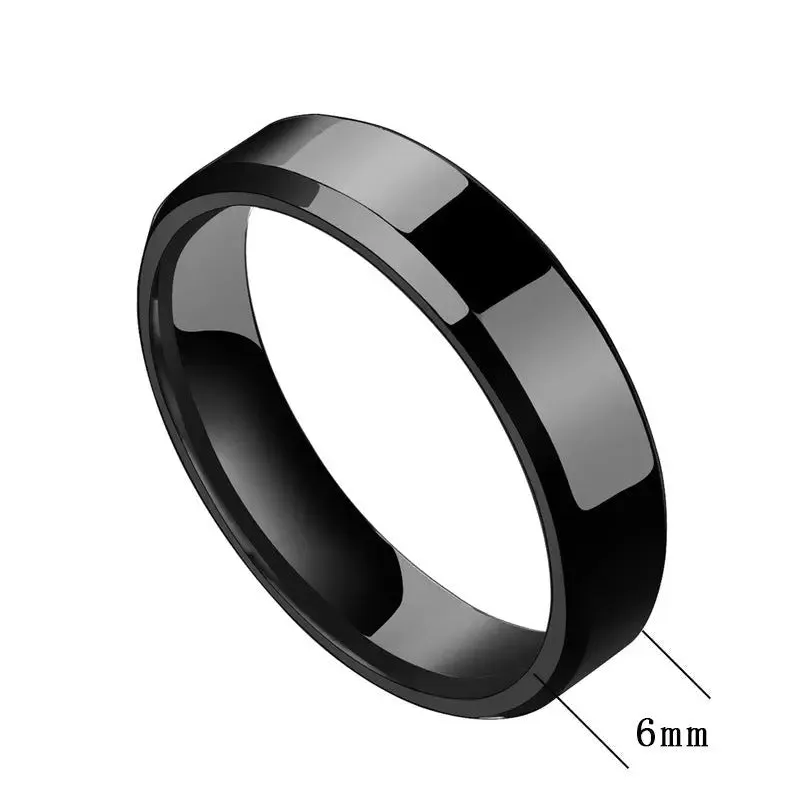 Stainless Steel Couple Rings - Unique Niche Designs