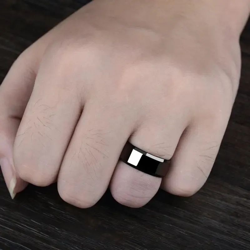 Stainless Steel Couple Rings - Unique Niche Designs