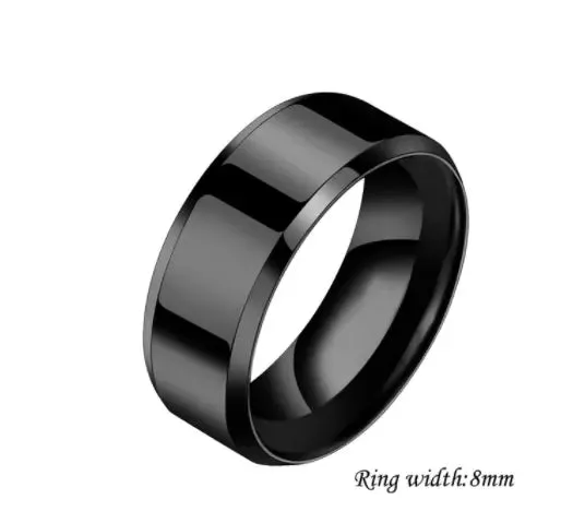 Stainless Steel Couple Rings - Unique Niche Designs