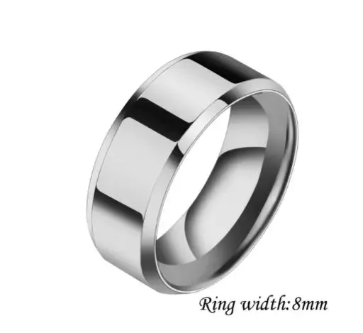 Stainless Steel Couple Rings - Unique Niche Designs