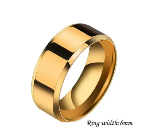 Stainless Steel Couple Rings - Unique Niche Designs