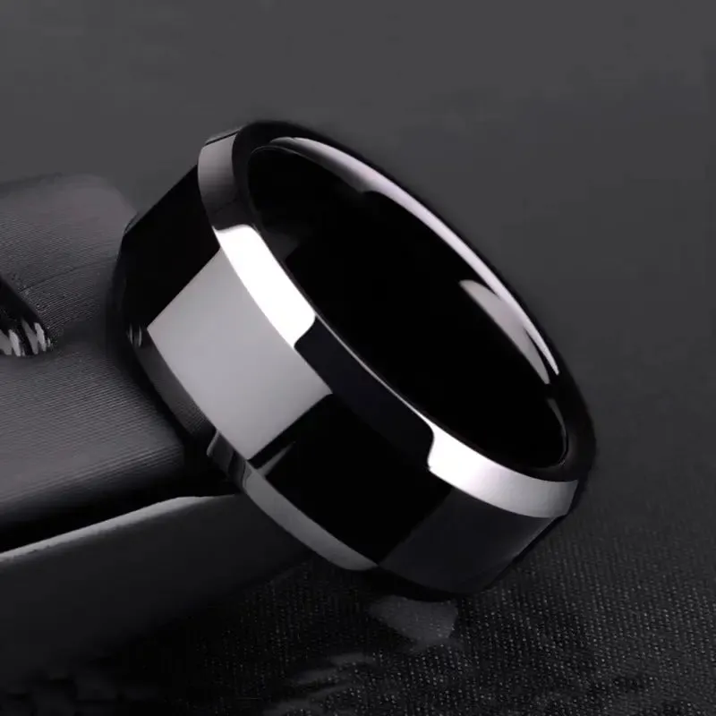 Stainless Steel Couple Rings - Unique Niche Designs