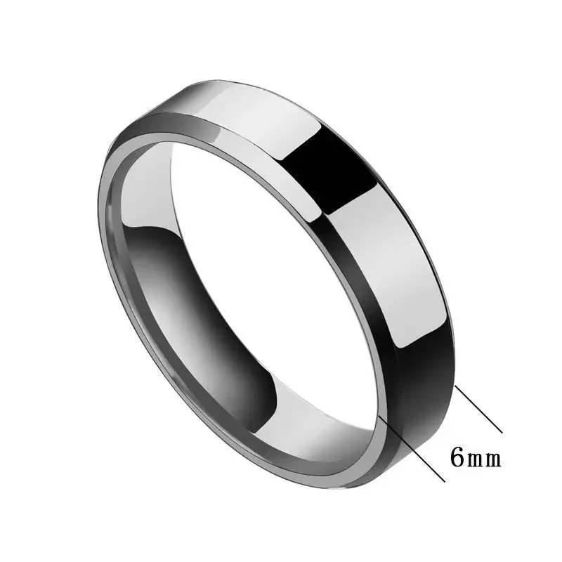 Stainless Steel Couple Rings - Unique Niche Designs
