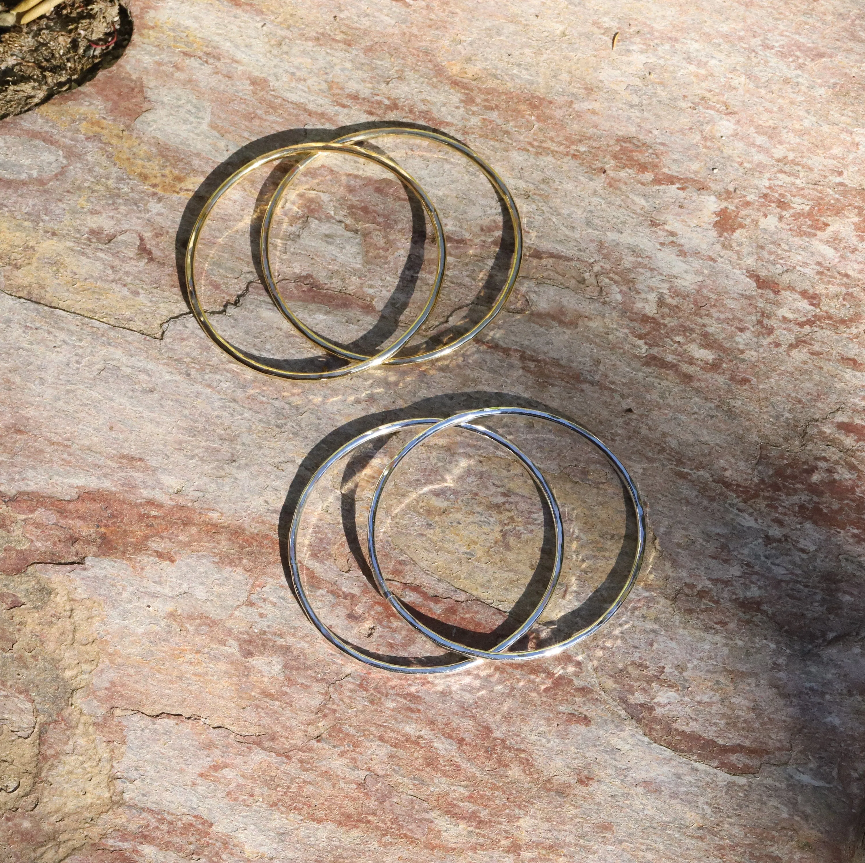 Sterling Round Hooplets