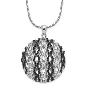 Sterling Silver Cubic Zirconia Necklace