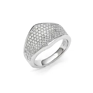 Sterling Silver Cubic Zirconia Ring