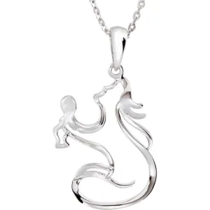 Sterling Silver Sweet Baby 18' Necklace