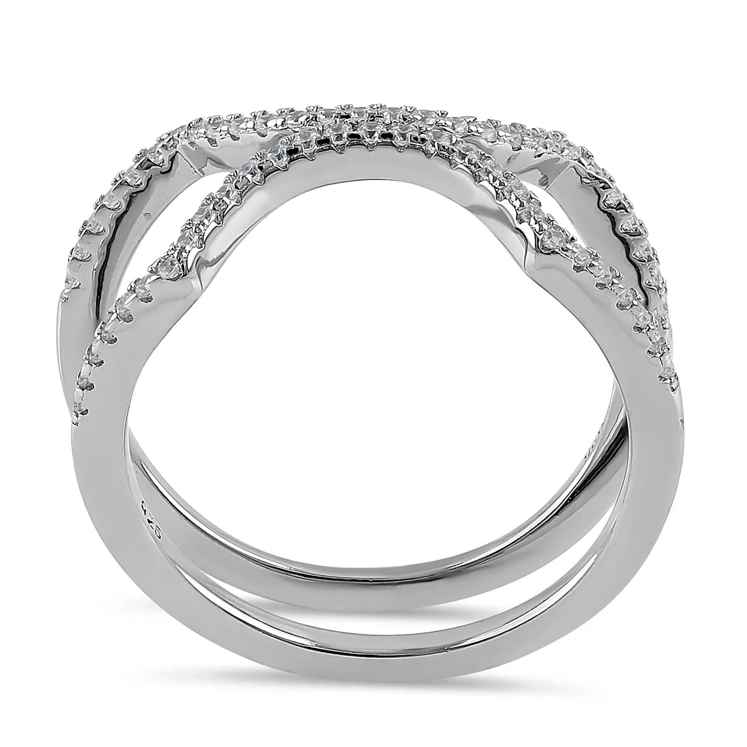 Sterling Silver Unique Stackable Rings
