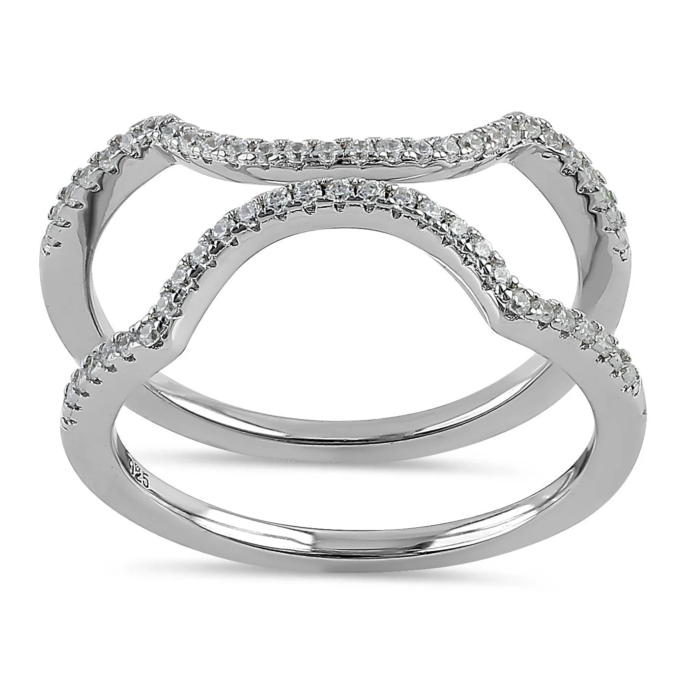 Sterling Silver Unique Stackable Rings