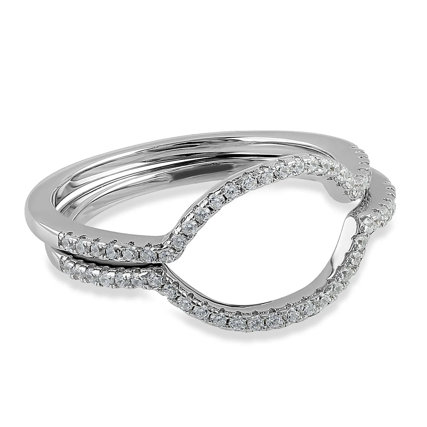 Sterling Silver Unique Stackable Rings
