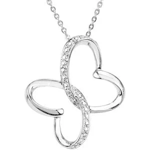 Sterling Silver Wings of Comfort™ Necklace