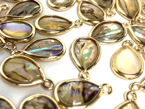 Stunning Mother of pearl charm , SKU# M691-1