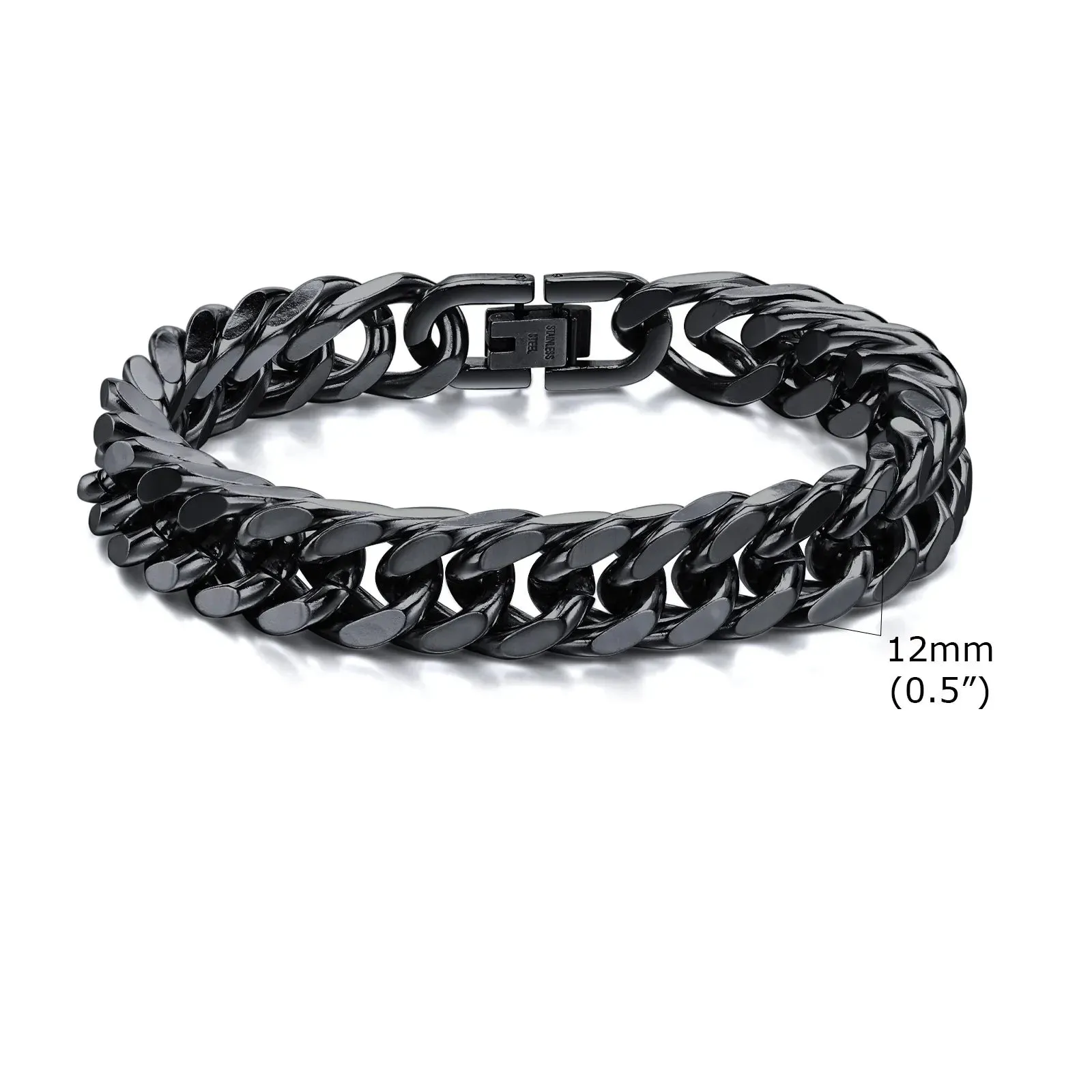 Stylish Double Curb Chain Bracelets