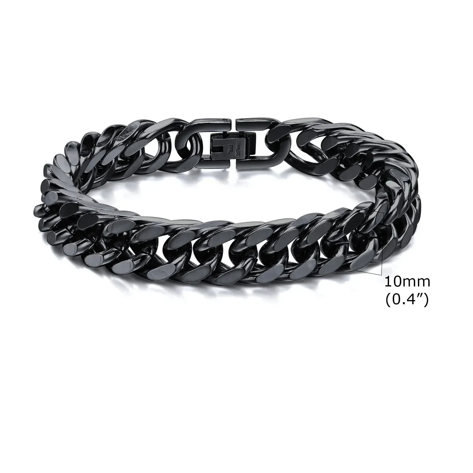 Stylish Double Curb Chain Bracelets