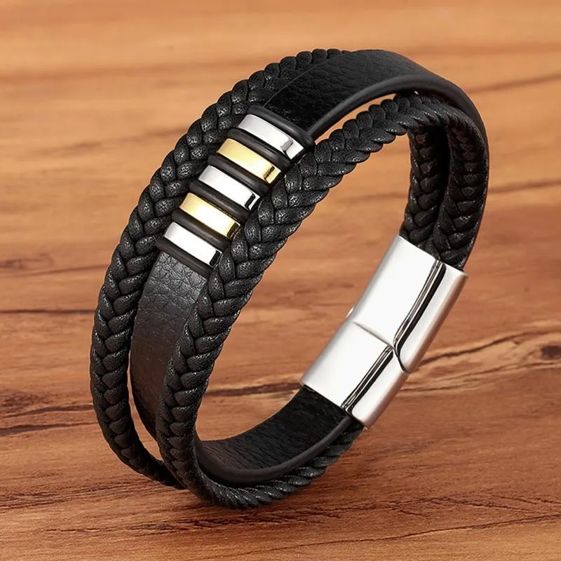 Stylish Genuine Leather Bracelets for Men