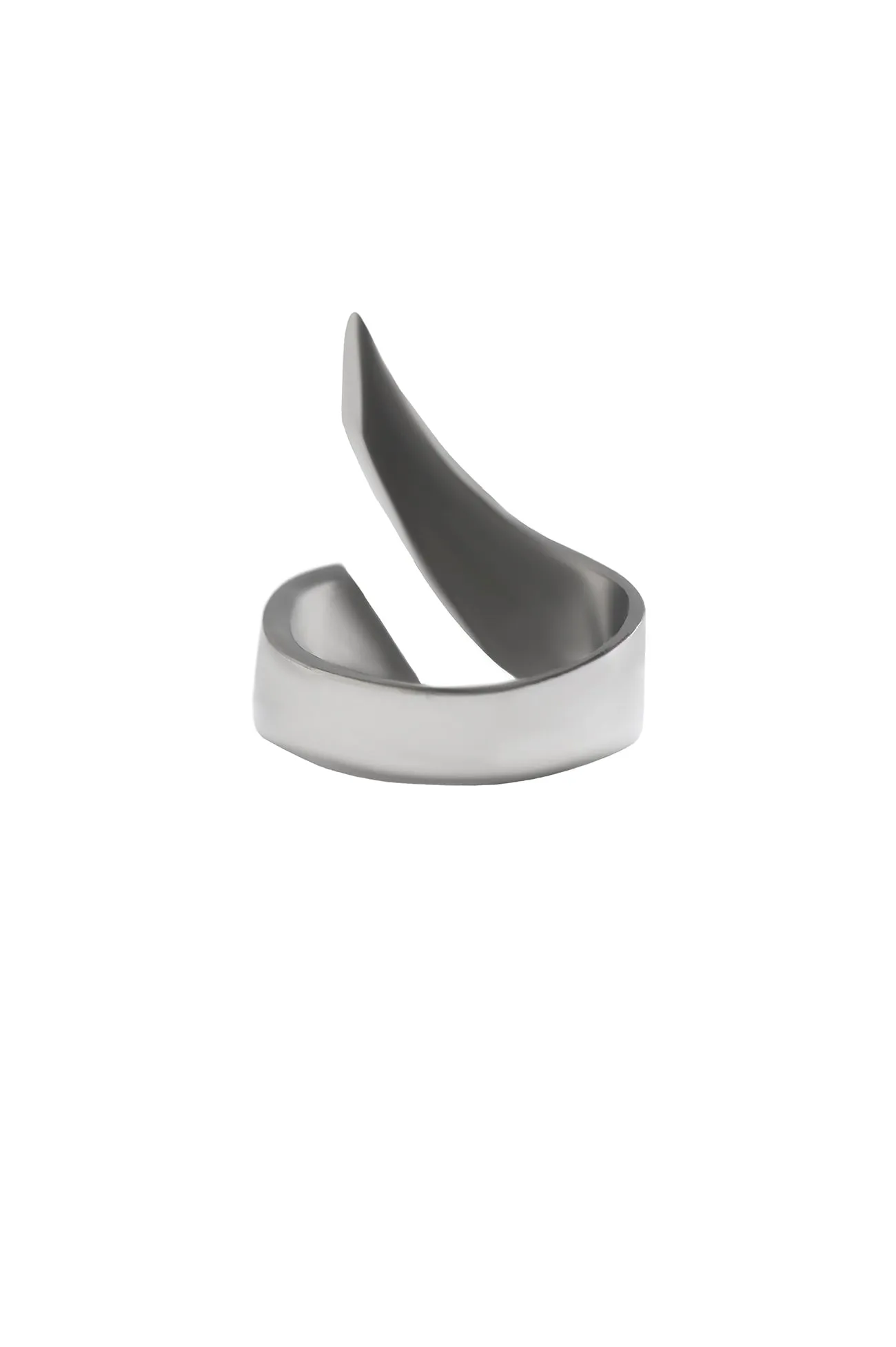 SV925/BKRHO SENTINEL RING/SILVER