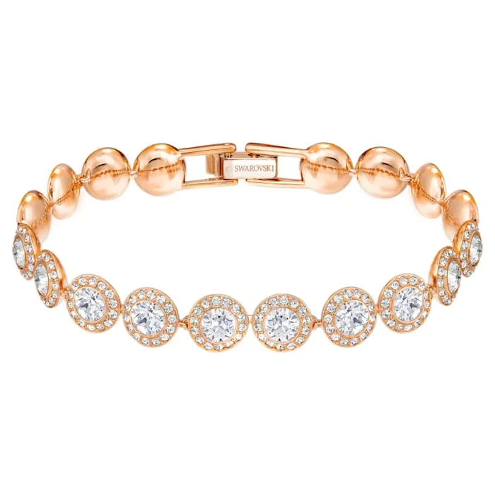 Swarovski Una Angelic Rose Tone Bracelet