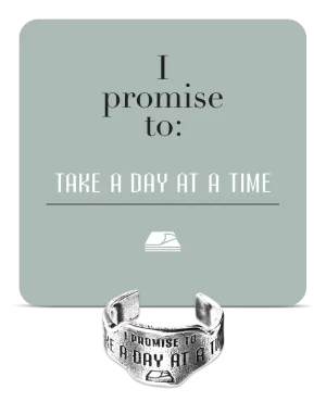 Take A Day At A Time Promise Ring