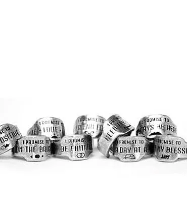 Take A Day At A Time Promise Ring