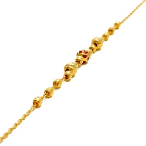 Tasteful Stylish 21k Gold Bracelet