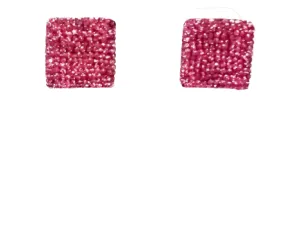 The Ella Earrings - Hot Pink