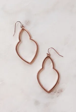 The Favorite Earrings in Rose Gold