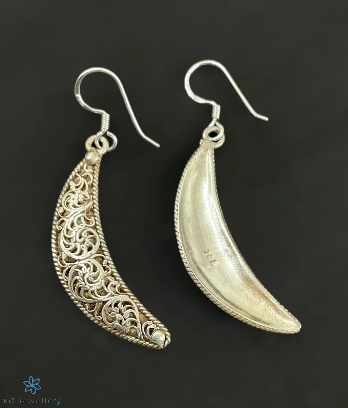 The Kriya Silver Earrings