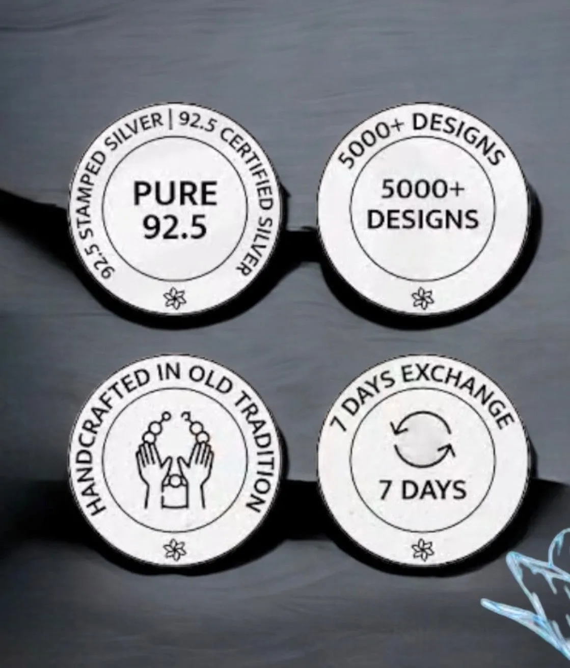 The Mihira  Silver Earrings