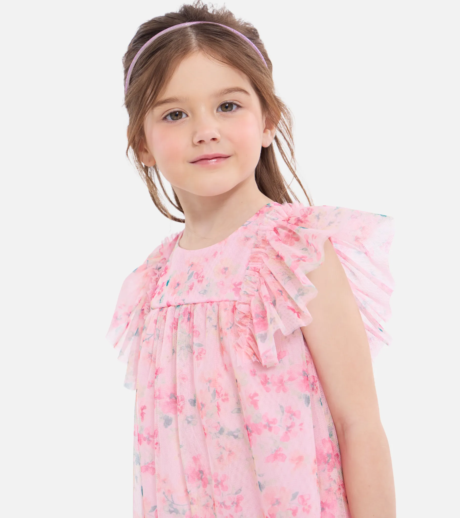 Thea Tiered Flutter Dress