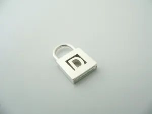 Tiffany & Co Alphabet D Pendant Padlock Letter Charm 4 Necklace Bracelet Gift