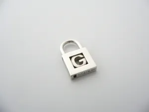 Tiffany & Co Alphabet G Charm Personalized Letter Pendant 4 Necklace Bracelet