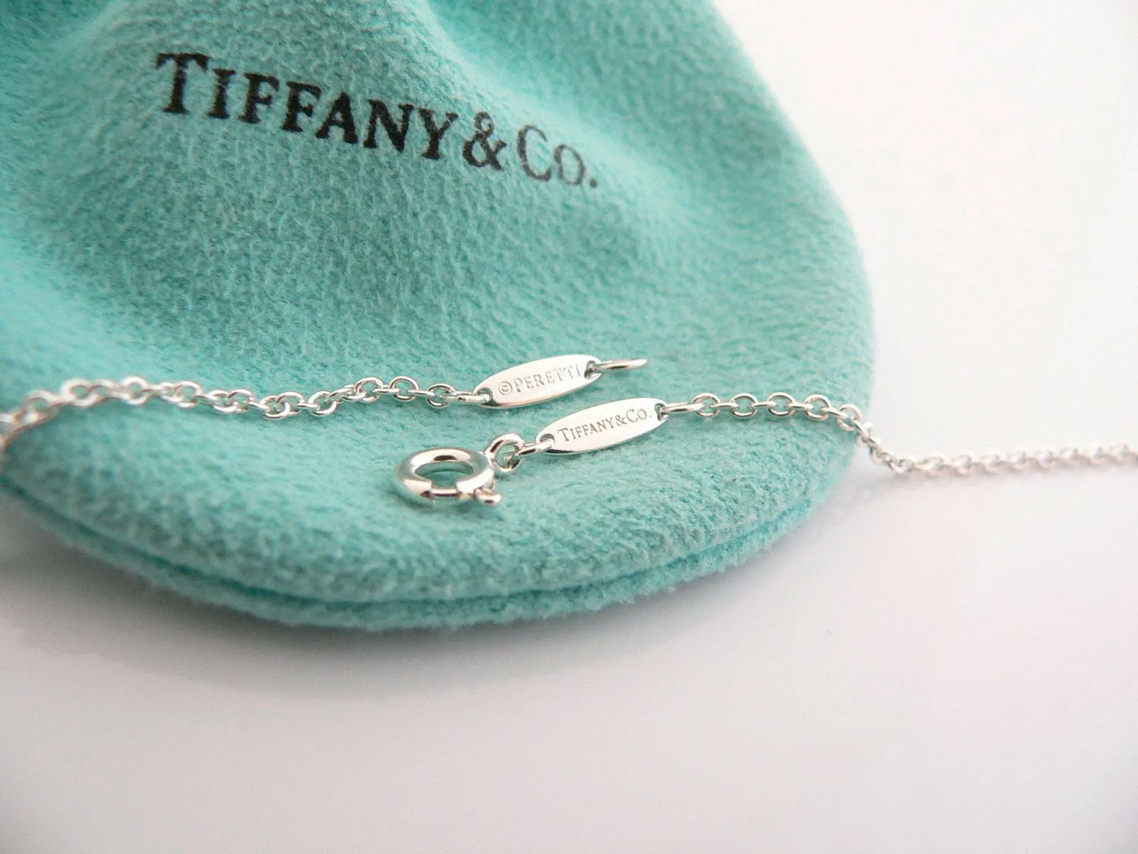 Tiffany & Co Peretti Silver Large Rock Crystal Star Necklace Pendant Charm Gift