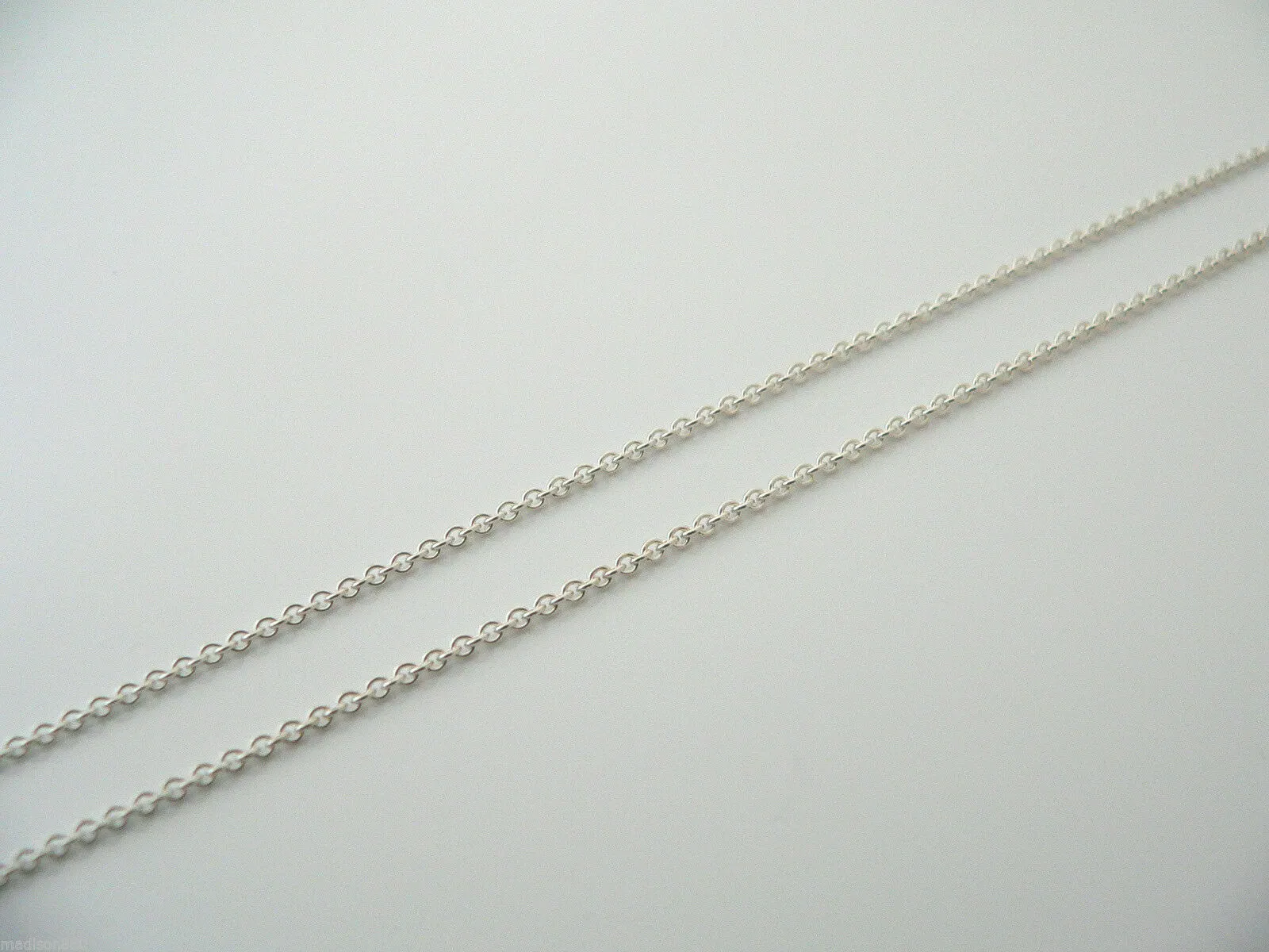 Tiffany & Co Silver Peretti Alphabet N Necklace Pendant Chain Charm Gift Love