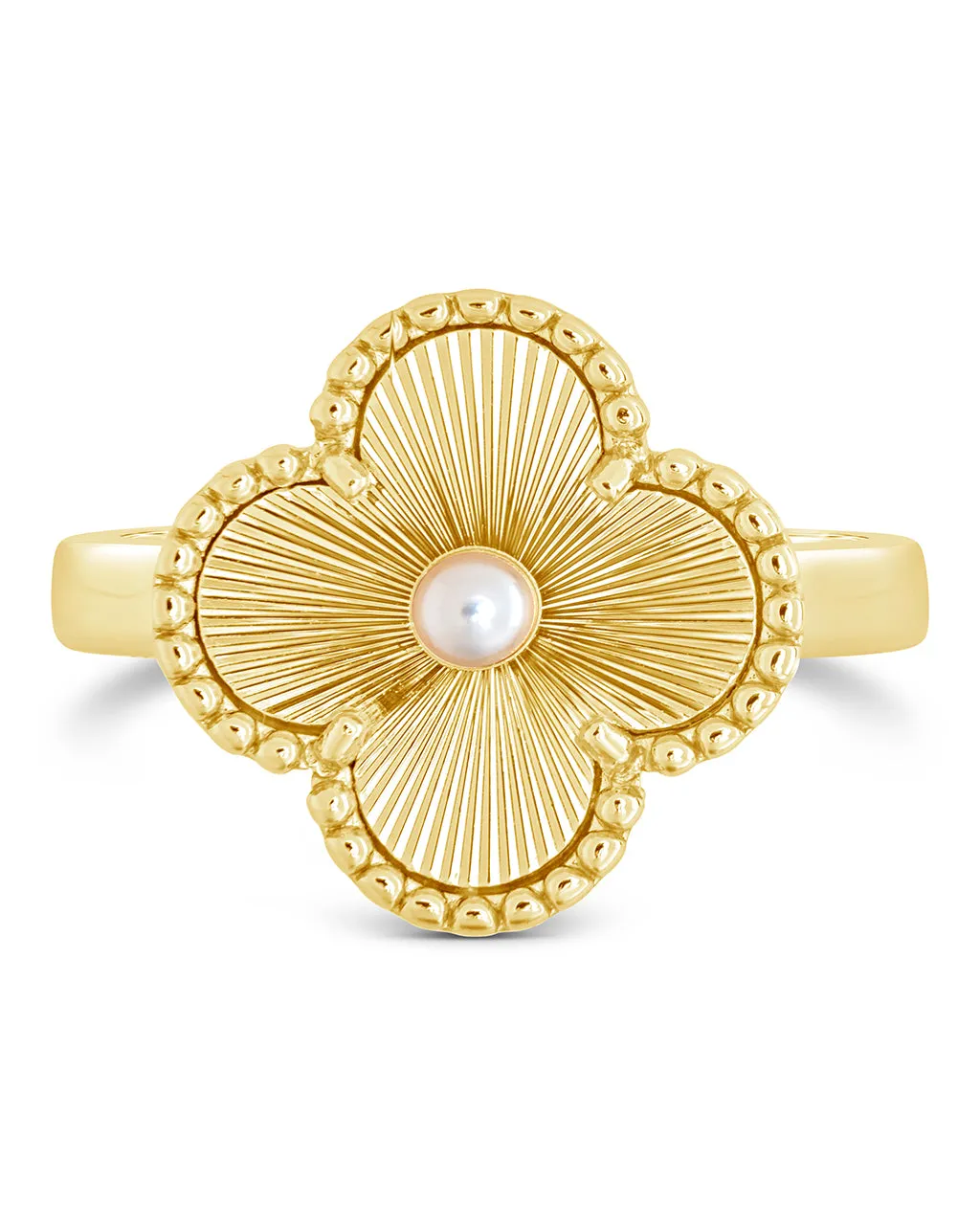 Tilda Pearl & Clover Statement Ring